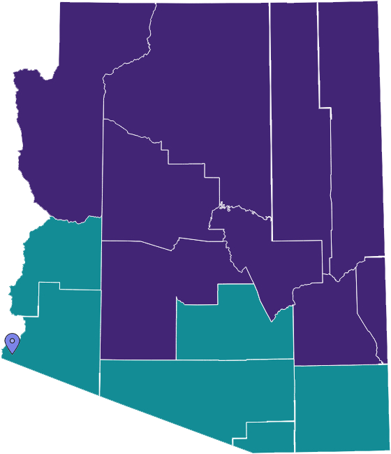community health associates San Luis map
